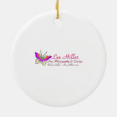 Male Scarlet Tanager Keramikornament (Hinten)