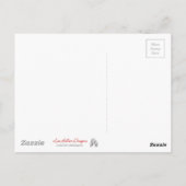 Male Scarlet Tanager Postkarte (Rückseite)