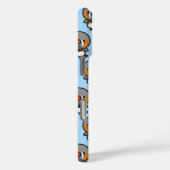 male Sunda zebra finch Case-Mate iPhone Hülle (Rückseite / Rechts)