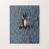 Male Wood Duck Puzzle (Vertikal)