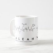 Maleah Peptidname Tasse (Vorderseite Links)