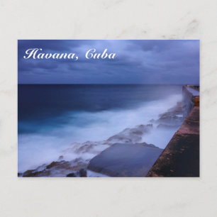 Malecon in Havanna, kubanische Postkarte
