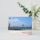 Malecon la havana postkarte (Stehend Vorderseite)