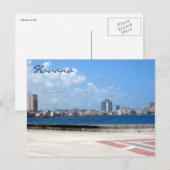 Malecon la havana postkarte (Vorne/Hinten)