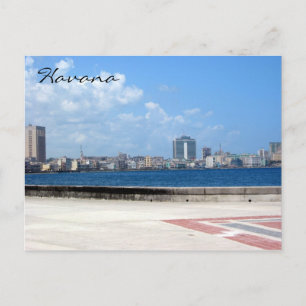 Malecon la havana postkarte