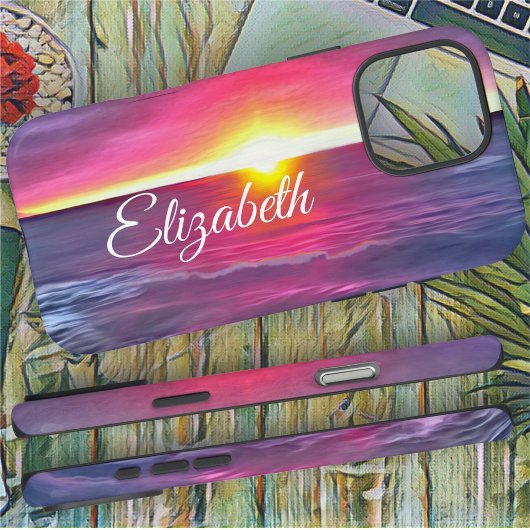 Malecon Pink Sunset 0911 Case-Mate iPhone Hülle