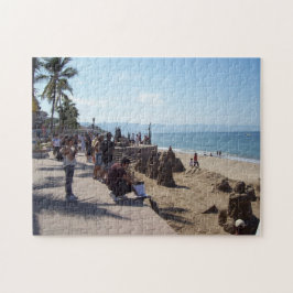 Malecon, Puerto- Vallartaspannvorrichtung sah Puzzle