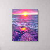 Malecon Sunset 0911 Art Leinwanddruck (Vorderseite)