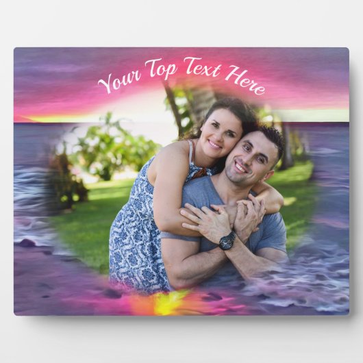 Malecon Sunset 0911 Fotoplatte (Vorderseite)