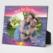 Malecon Sunset 0911 Fotoplatte (Seite)