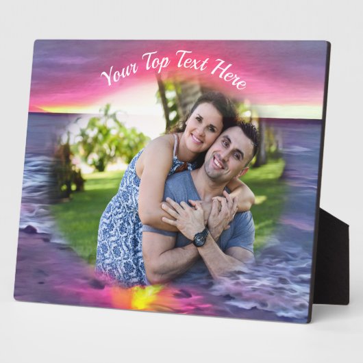 Malecon Sunset 0911 Fotoplatte (Seite)