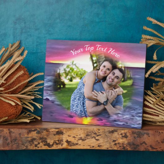 Malecon Sunset 0911 Fotoplatte (Seite)