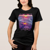 Malecon Sunset 0911 Tri-Blend Shirt (Vorderseite)