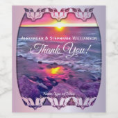 Malecon Sunset 0911 Weinetikett (Einzelnes Label)