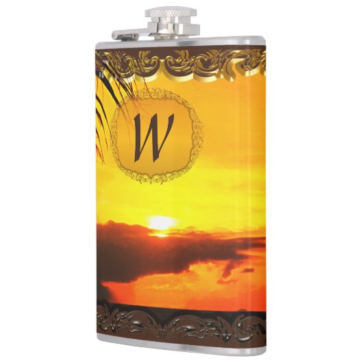 Malecon Sunset 2441 Flachmann (Links)