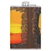 Malecon Sunset 2441 Flachmann (Rückseite)