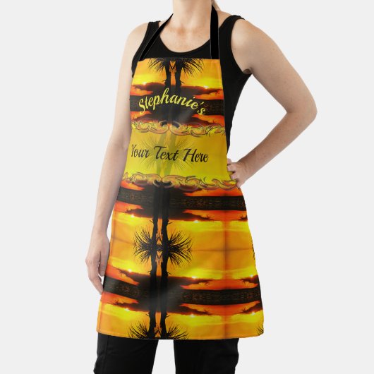 Malecon Sunset 2441 Schürze (InSitu)