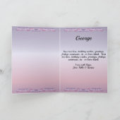 Malecon Sunset Birthday 0911 Karte (Innenseite)