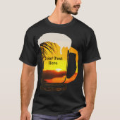 Malecon Sunset & Cold Beer 2441 T-Shirt (Vorderseite)