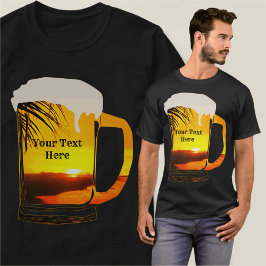 Malecon Sunset & Cold Beer 2441 T-Shirt