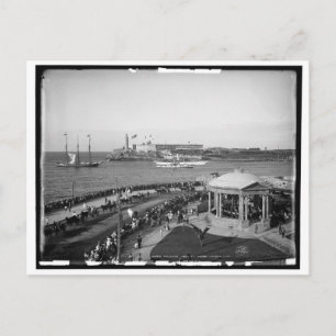 Malecon und El Morro, Havanna, Kuba 1904 Vintage Postkarte