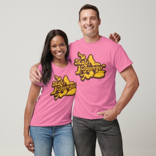 Malecopywriter Burnout Shirt für Aussteiger (Unisex)