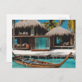 Malediven (1) postkarte (Vorne/Hinten)