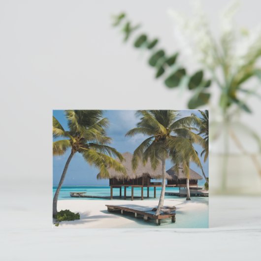 Malediven (4) postkarte (Stehend Vorderseite)