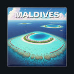 Malediven Atolls Indischer Ozean Magnet<br><div class="desc">Die Malediven, ein Archipel von 26 Atollen im Indischen Ozean, ist ein tropisches Paradies, das für seine unberührten Strände mit weißem Sand, türkisfarbene Lagunen und atemberaubende Ökosysteme unter Wasser bekannt ist. Die Atollen, die von Korallenriffen gebildet werden, die flache Lagunen umgeben, sind Zuhause zu einem unglaublichen Diversity des marinen Lebens,...</div>