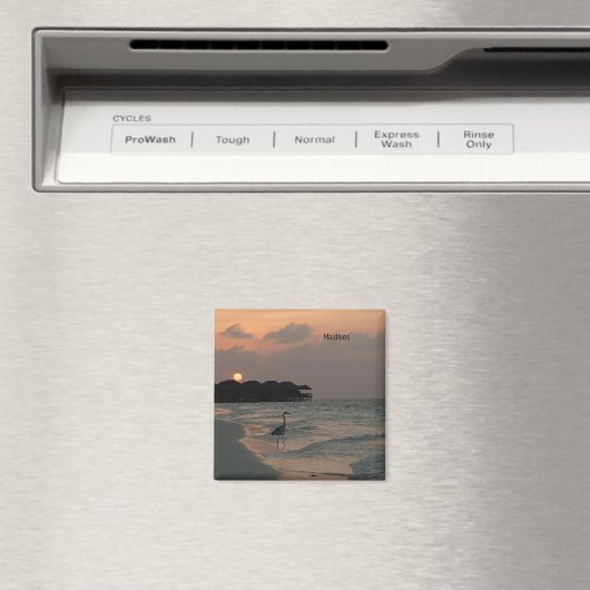 Malediven bei Sunset Magnet (In Situ (Geschirrspüler))