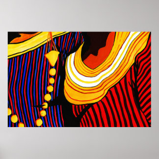 Malediven Das Poster für traditionelle Kleidung