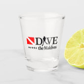 Malediven DV4 Schnapsglas (Vorderseite)