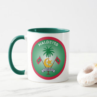 Malediven-Erbe-Emblem Tasse