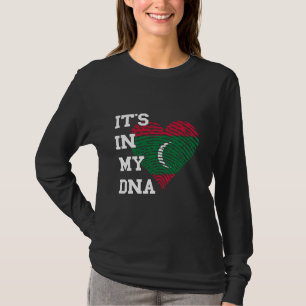 Malediven Es ist in meiner DNA Maledivischer Stolz T-Shirt