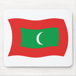 Malediven Flag Mousepad