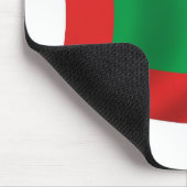 Malediven Flag Mousepad (Ecke)