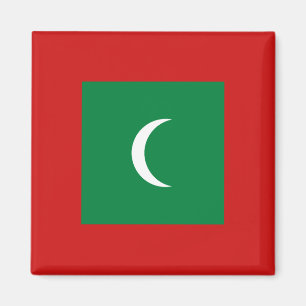 Malediven-Flaggen-Magnet Magnet