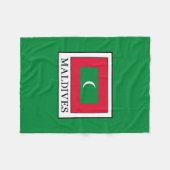 Malediven Fleecedecke (Vorderseite (Horizontal))