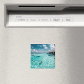 Malediven-Foto Magnet (In Situ (Geschirrspüler))