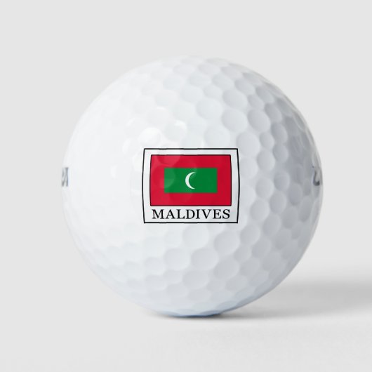 Malediven Golfball (Vorderseite)