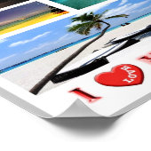 Malediven - I Liebe - Poster (Ecke)