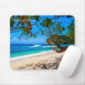 Malediven Insel Mousepad von Schaufenster (Mit Mouse)