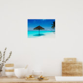 Malediven Insel Romantischer Urlaub Poster (Küche)