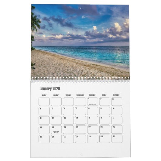 Malediven-Kalender Kalender (Jan 2026)