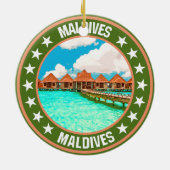 Malediven Keramik Ornament (Hinten)