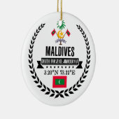 Malediven Keramik Ornament (Rechts)