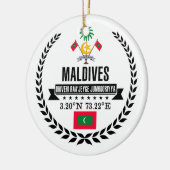 Malediven Keramik Ornament (Links)