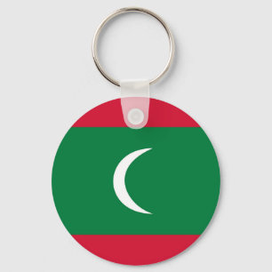 Malediven-Landesflaggenationssymbol Schlüsselanhänger