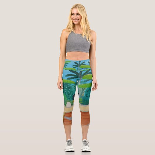 Malediven Leggings (Vorderseite)