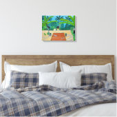 Malediven Leinwand Art (Insitu (Schlafzimmer))